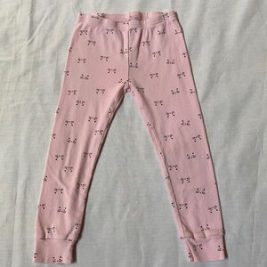 Carter’s pink pj bottoms